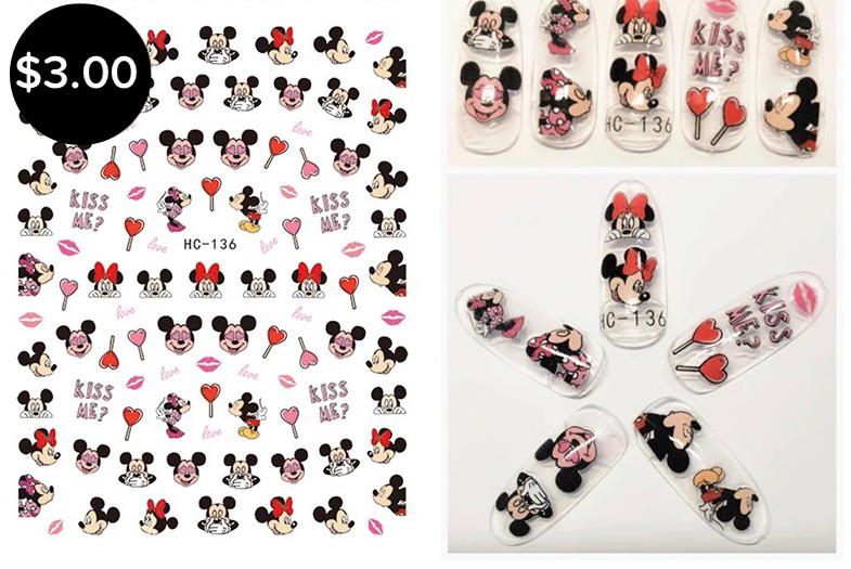Sticker Minnie/ Mickey HC-136